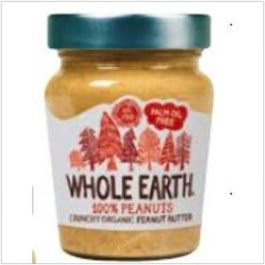 WHOLE EARTH Crème de cacahuète croquante BIO 227g