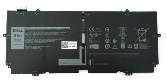 Dell Batterie d'origine 51Whr 4 Cellules Lithium Ion pour ordinateur portable Dell XPS 13 7390 - 7.6V 6375mAh - Compatibilité garantie Dell Batterie d'origine 51Whr 4 Cellules Lithium Ion pour ordinateur portable Dell XPS 13 7390 - 7.6V 6375mAh - Compatibilité garantie
