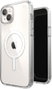 Speck Presidio Perfect Clear + Ms Coque pour iPhone 14 Plus (Transparent) - Protection Chute 4 m, Compatible MagSafe et Qi, Résistance Anti-rayures et Antibactérienne