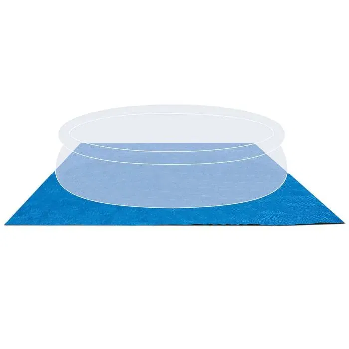 Intex Tapis de sol pour piscine autoportante 472 x 472 cm - Épaisseur 0,13 mm - Modèle 28048 - Bleu Intex Tapis de sol pour piscine autoportante 472 x 472 cm - Épaisseur 0,13 mm - Modèle 28048 - Bleu