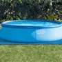 Intex Tapis de sol pour piscine autoportante 472 x 472 cm - Épaisseur 0,13 mm - Modèle 28048 - Bleu