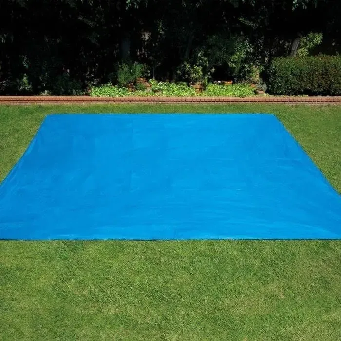 Intex Tapis de sol pour piscine autoportante 472 x 472 cm - Épaisseur 0,13 mm - Modèle 28048 - Bleu Intex Tapis de sol pour piscine autoportante 472 x 472 cm - Épaisseur 0,13 mm - Modèle 28048 - Bleu