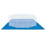 Intex Tapis de sol pour piscine 472 x 472 cm Bleu