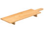 KINVARA Planche en bambou 14x50cm avec poignée et pieds