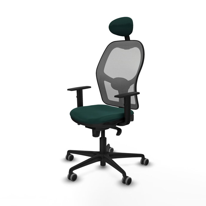 Piqueras y Crespo Chaise de Bureau avec Appui-tête Jorquera 1D036G1 Vert