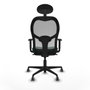 Piqueras y Crespo Chaise de Bureau avec Appui-tête Jorquera 1D036G1 Vert