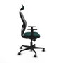 Piqueras y Crespo Chaise de Bureau avec Appui-tête Jorquera 1D036G1 Vert