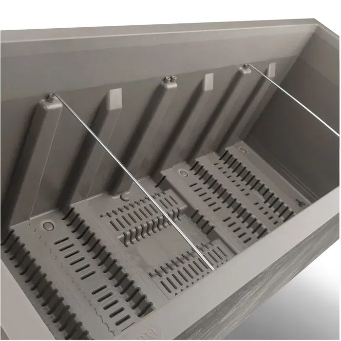 Deroma Millennium - Pot de fleurs rectangulaire avec réserve d'eau, 73 litres (79 cm), couleur marron, pour intérieur et extérieur