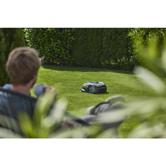 Gardena Smart SILENO sense 600 - Tondeuse robot connectée 600 m² sans câble périphérique ni Smart Gateway Gardena Smart SILENO sense 600 - Tondeuse robot connectée 600 m² sans câble périphérique ni Smart Gateway