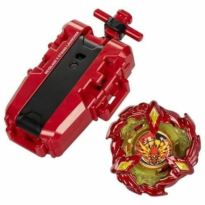 Hasbro Beyblade X Soar Phoenix 9-60GF Rouge avec Lanceur Deluxe Hasbro Beyblade X Soar Phoenix 9-60GF Rouge avec Lanceur Deluxe