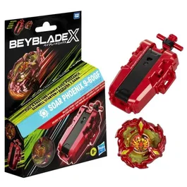 Hasbro Beyblade X Soar Phoenix 9-60GF Rouge avec Lanceur Deluxe