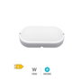 GSC Evolution Applique ovale LED Mushie 18W 6500K IP65