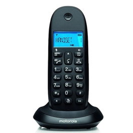 Motorola 107C1001CB+ Téléphone sans fil Noir