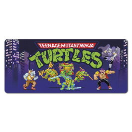 ERIK - Tapis de Souris Gamer Teenage Mutant Ninja Turtles (TMNT) - Tapis Imperméable Antidérapant 80 x 35 cm - Pour Clavier et Souris