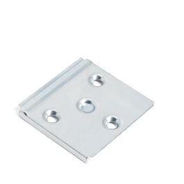 HERRAJES ALK Plaque de suspension meuble E-Delta 50x50 zingué pour meubles suspendus