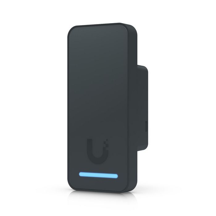 Ubiquiti - Lecteur de proximité NFC avec déverrouillage par geste, Bluetooth 4.1, port RJ45 10/100, alimentation PoE 48V, boîtier noir IP55