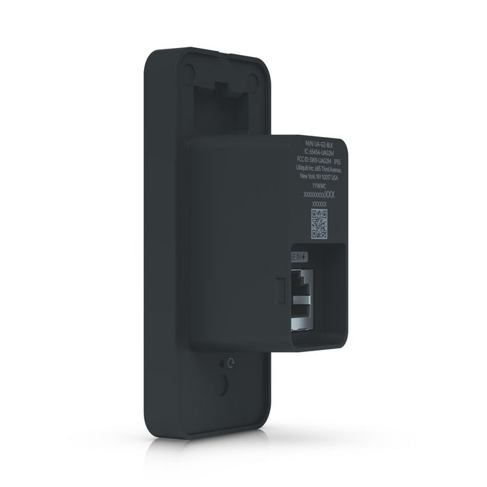 Ubiquiti - Lecteur de proximité NFC avec déverrouillage par geste, Bluetooth 4.1, port RJ45 10/100, alimentation PoE 48V, boîtier noir IP55