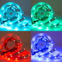 Kit Ruban LED RGB 36W 1 500Lm 150 LEDs 5 mètres avec Contrôle Bluetooth et Télécommande IR
