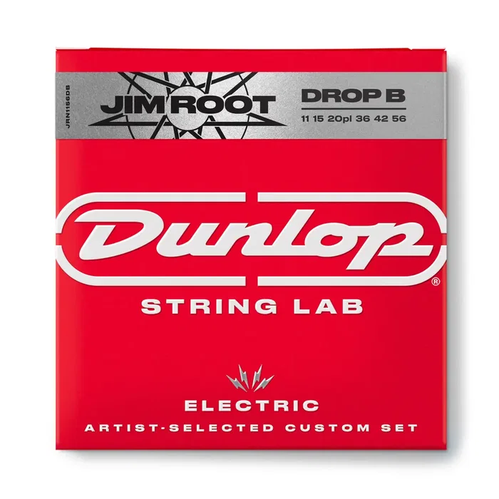 DunlopST Jim Root Jeu de cordes électrique Drop B 11-56