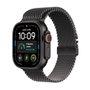 Apple Watch Ultra 4 GPS + Cellular 49 mm Titane Noir Milanese Loop L