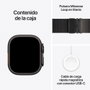 Apple Watch Ultra 4 GPS + Cellular 49 mm Titane Noir Milanese Loop L