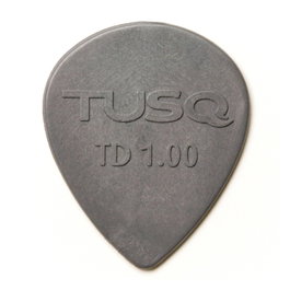 Graphtech TUSQ Médiator Tear Drop 1mm Gris Profond Lot de 6