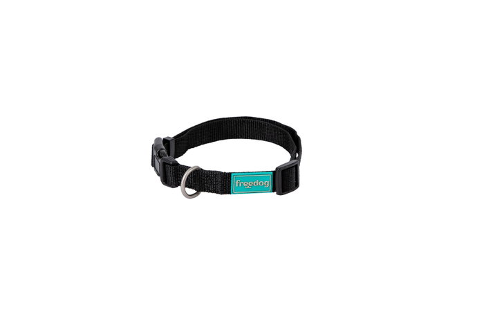 Freedog Collier Nylon Basic Noir 10mm 20/35cm Freedog Collier Nylon Basic Noir 10mm 20/35cm