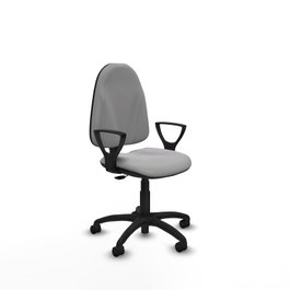 PIQUERAS Y CRESPO Chaise de bureau Algarra, gris clair