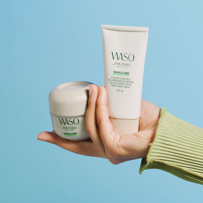 Shiseido Waso Shikulime Color Control Hydratant sans huile SPF 30, 50 ml
