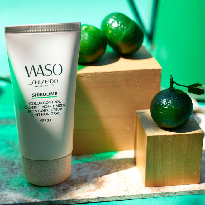 Shiseido Waso Shikulime Color Control Hydratant sans huile SPF 30, 50 ml