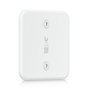 Ubiquiti Floating Mount - Support mural magnétique en polycarbonate et caoutchouc silicone pour UXG-Lite et UX, blanc