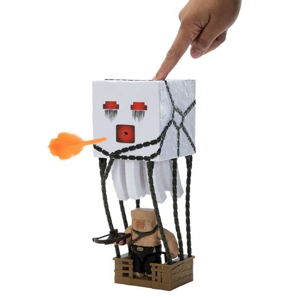 Figura Minecraft La Pelicula avec batterie - Figurine Minecraft le film, 27,94x25,40x10,16 cm - À partir de 6 ans - Mattel Figura Minecraft La Pelicula avec batterie - Figurine Minecraft le film, 27,94x25,40x10,16 cm - À partir de 6 ans - Mattel