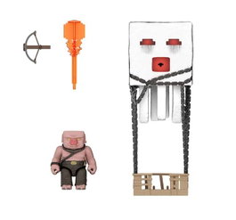 Figura Minecraft La Pelicula avec batterie - Figurine Minecraft le film, 27,94x25,40x10,16 cm - À partir de 6 ans - Mattel