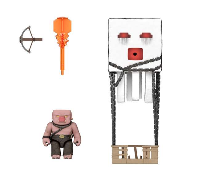 Figura Minecraft La Pelicula avec batterie - Figurine Minecraft le film, 27,94x25,40x10,16 cm - À partir de 6 ans - Mattel Figura Minecraft La Pelicula avec batterie - Figurine Minecraft le film, 27,94x25,40x10,16 cm - À partir de 6 ans - Mattel