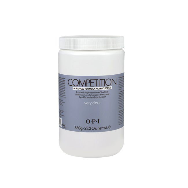 OPI Poudre pour Ongles en Acrylique Competition - Poudre Acrylique Très Claire, 660 g OPI Poudre pour Ongles en Acrylique Competition - Poudre Acrylique Très Claire, 660 g