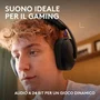 Logitech G G325 Casque Gaming sans fil LIGHTSPEED et Bluetooth, Noir