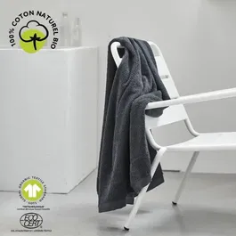 Today Maxi drap de bain Organic - 90 x 150 cm - 100% Coton bio 450 GSM - Certifications Oeko-Tex et GOTS