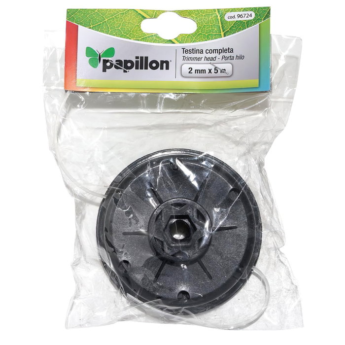 PAPILLON Tête à fil pour débroussailleuse électrique TB 1000, noire PAPILLON Tête à fil pour débroussailleuse électrique TB 1000, noire