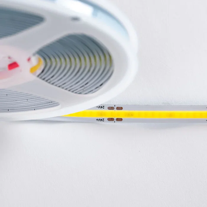 BX3 LIGHT - BX3-COB-320-24DC-W - Bandeau LED flexible COB 5 m, 50W, 24V DC, 4000 K, IP20, intérieur, haute stabilité électrique