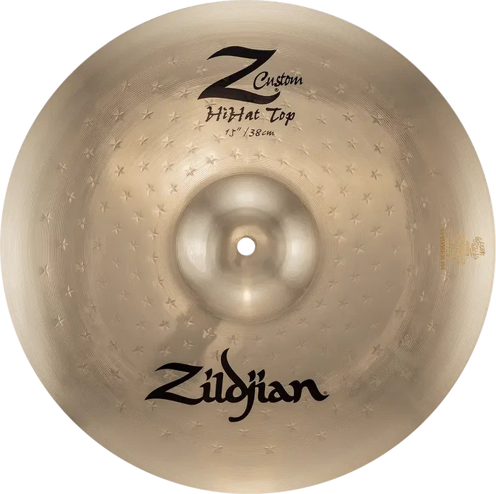 Zildjian Hi Hat 15" Z Custom – Paire de charleston en bronze B20