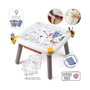 Smoby Table créative enfant avec feutres effaçables et feuilles de coloriage