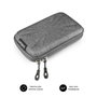 Subblim Housse rigide pour disque dur 2.5 pouces, étui de protection, compartiment pour câble USB - Noir