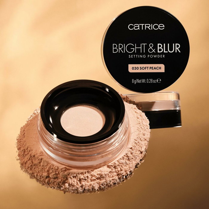 Catrice Bright & Blur Poudre Libre Fixatrice 030-Soft Peach
