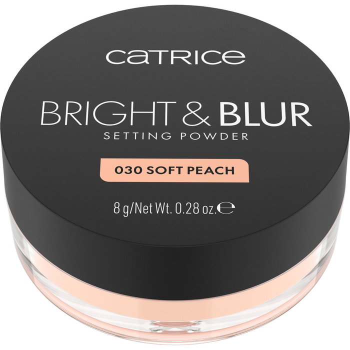 Catrice Bright & Blur Poudre Libre Fixatrice 030-Soft Peach