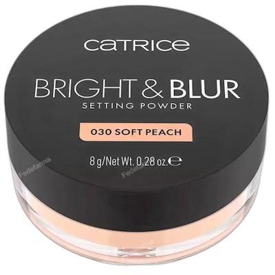 Catrice Bright & Blur Poudre Libre Fixatrice 030-Soft Peach