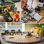 Lego 60508 Braquage du Train de Police - Jouet de Construction avec Locomotive, Hélicoptère et Circuit - Cadeau Enfant 7 Ans et Plus