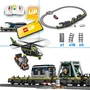 Lego 60508 Braquage du Train de Police - Jouet de Construction avec Locomotive, Hélicoptère et Circuit - Cadeau Enfant 7 Ans et Plus