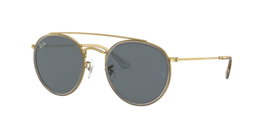 Ray Ban RB3647N-9210R5-51 Lunettes de soleil Round Double Bridge Dorées
