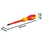 Bosch Professional tournevis VDE plat PZ3x125