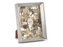 Giftdecor Porte-photo en plastique couleur argent 13x18 cm avec verre et crochet (Set de 24)